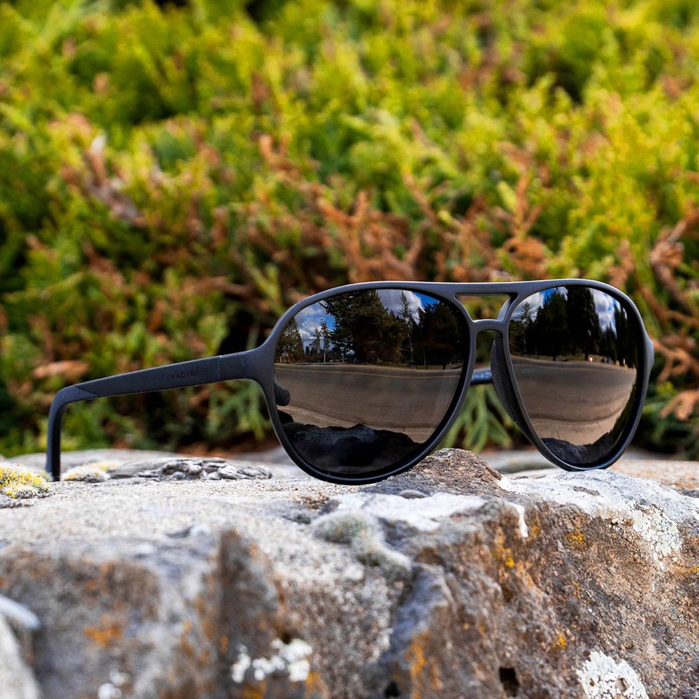 Shady Rays - BLACKOUT AVIATOR CROSSOVER